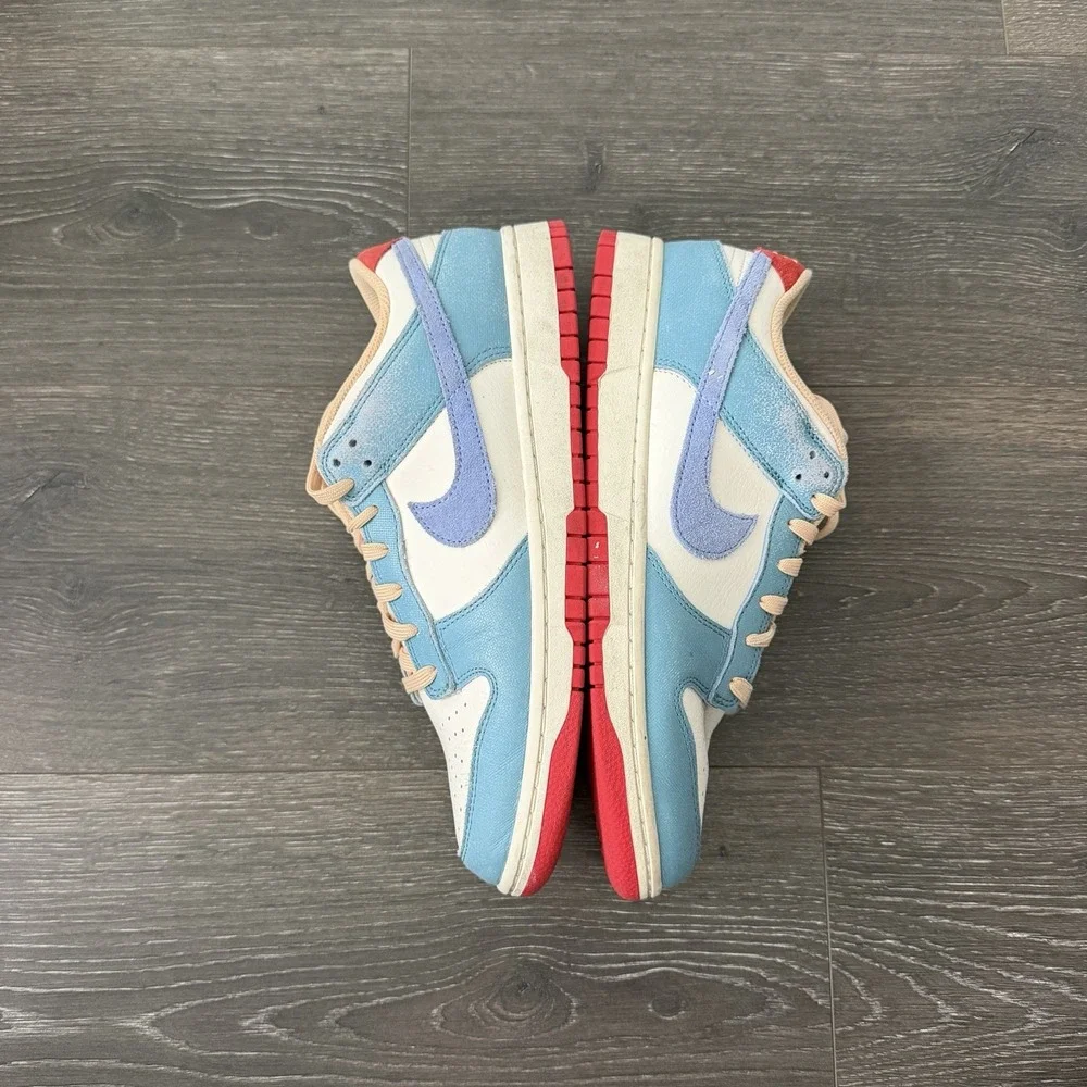 Nike Dunk Low PRM Sketch & Exploration HJ9112-110 Pale Ivory/Royal Pulse Sz 10